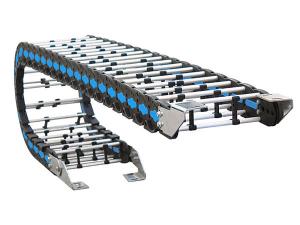 Алюминиевые и пластиковые кабельные цепи мостового типа серии CL
